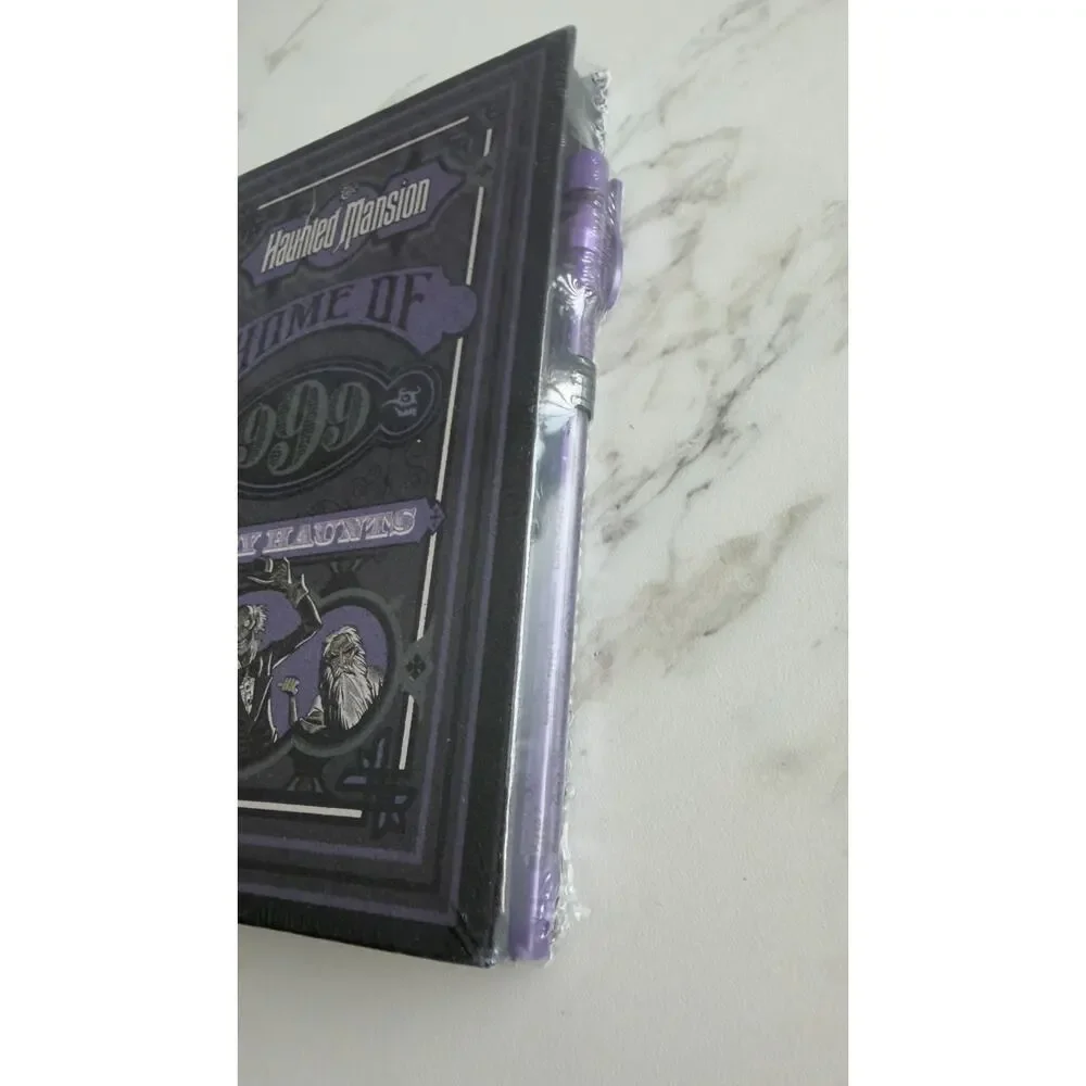 Disney Parks Haunted Mansion 999 Happy Haunts Journal Notebook & Pen Set NEW